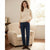 Anne Klein Women's Cream Turtleneck Blouse