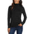 Andrew Marc Women's Heather Black Turtleneck Long Sleeve Blouse