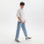Sinsay Boy's White Classic Plain Shirt