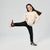 Sinsay Girl's Cream Sequin & Layered Tulle Sweater