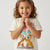 Zara Girl's White Disney Chip And Dale Holding a Pink Flower T-Shirt | Zara in Lebanon