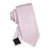 Calvin Klein Men's Dusty Pink Checkered Geo-Print Neckties
