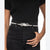 Giani Bernini Women's Silver Sailor Knot Cobra Stretch Belt