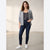 Ella Moss Women's Grey Knit Cardigan