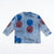 Zara Boy's Washed Blue With Smiles Printed Long Sleeve Blouse | Zara in Lebanon