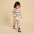 Sinsay Girl's Cream All-Over Minnie Mouse And Print Two Piece Set