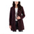 Maralyn & Me Women's Plum Reefer Coat