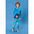 Sinsay Boy's Blue Monster-Themed Two Piece Pajama Set