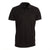 Galaxy By Harvic Men's Black Dry-Fit Moisture-Wicking Polo