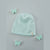 Sinsay Girl's Light Aqua Rolled Hem Plain Beanie