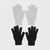 Sinsay Women's Black/Light Grey 2-Pack Knit Gloves