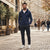 Galaxy By Harvic Men's Navy Active Athletic Zip-Up Track Jacket