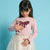 Sinsay Girl's Pink Bow Sequined Blouse