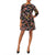 MSK Women's Multicolor Floral Mini Dress