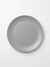 SD Minimalist Matte Grey Ceramic Round Dinner Plate | SD in Lebanon