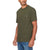 Caterpillar Men's Olive Green Trademark T-Shirt