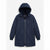 Tommy Hilfiger Women's Navy Mid-length Classic Quilted Jacket
