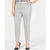 Calvin Klein Women's Gray Plus Size Twill Slim Casual Trouser