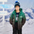 Sinsay Boy's Multicolor Ombre Hooded Puffer Jacket