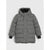 Sinsay Boy's Gray Hooded Puffer Jacket