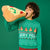 Sinsay Boy's Green "MERRY PIZZAS" Motif Sweater