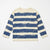 Zara Boy's Cream /Navy Striped Long Sleeve Blouse | Zara in Lebanon