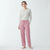 State Of Day Women's Pink Wide-Leg Pajama Bottom