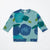 Zara Boy's Green /Blue Circles Squares Printed Blouse | Zara in Lebanon