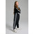 Sinsay Girl's Black with Lace Trim Casual Cuffed Sweatpants