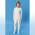 Sinsay Boy's Cream & Blue Striped Crew Neck Long Sleeve Blouse