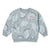 Zara Boy's Light Blue With White Bird Pattern Printed Sweatshirt | Zara in Lebanon