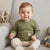 Sinsay Baby Boy's Olive Green Patch Pocket Blouse