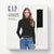 Gap Women's Black & White 2-Pack Rib Mockneck Cotton-Modal Blend Blouse