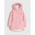 Sinsay Baby Girl's Pink Faux Fur Lined Hooded Parka Jacket