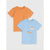 Sinsay Boy's Blue & Orange Printed 2 Pack T-Shirt