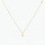 1928 Women's 14K Gold-Dipped Small Initial "Z" Necklace