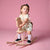 Sinsay Girl's Cream Floral Thin Tie Shoulder Straps Romper