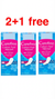 Carefree Cotton Feel Normal Panty Liners Fresh Scent 20Pcs Pack of 2+1 Free | Carefree In Lebanon