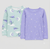Carter's Baby Girl's Mint Green/Purple 2pc Long Sleeve Owl and Stars Printed Pajama Tops |Carter's in Lebanon
