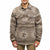 Jachs Men’s Brown Sherpa Lined Wool Blend Jacket