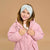Sinsay Girl's Light Grey Ribbed Knit Twisted Headband