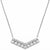 Michael Kors Women's Silver Pave Pendant Necklace