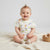 Sinsay Baby Boy's White Construction Vehicle Print Short Pajama Set