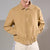 Sinsay Men's Beige Jacket With Classic Collar
