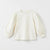 Zara Girl's Cream With Puff Sleeves Long-Sleeve Blouse | Zara in Lebanon