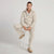 Mondetta Women's Beige The Soft Luxe Organic Cotton Full Zip Jacket