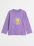 Looney Tunes Girl's Purple With Tweety Bird Printed Long Sleeve Blouse |Looney Tunes in Lebanon