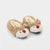 Sinsay Girl's Beige Christmas Themed Fur slippers