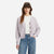 Levi's Women's Lilac Knitted Snowflake Cardigan