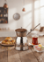 Lucky Tiger Stainless Steel Coffee Pot With Wood Lid 1 (0790LCWP)